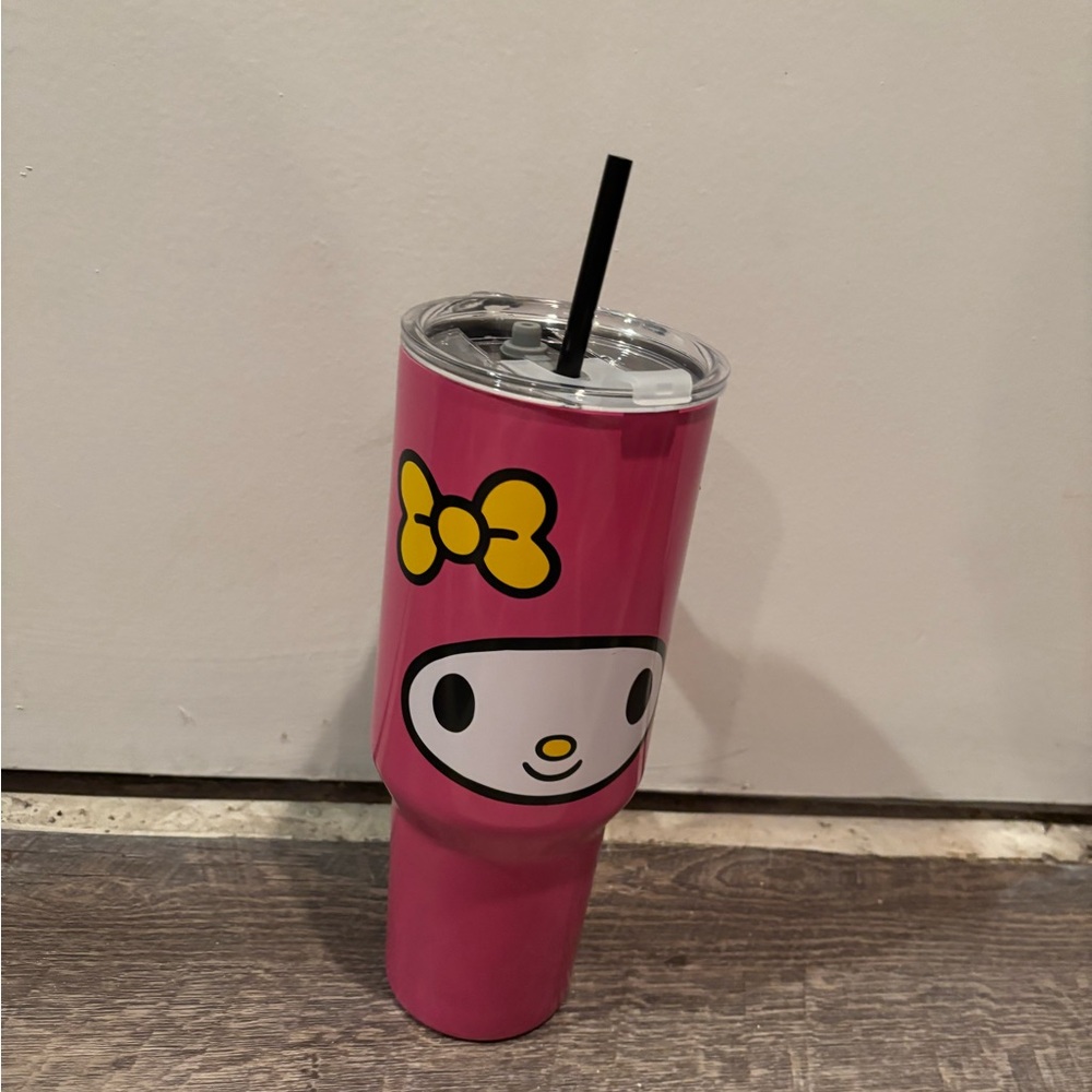 Sanrio My Melody 40oz Stainless Steel Tumbler –‎ Pink – NEW
